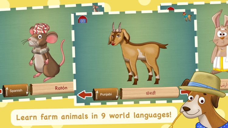 Shoonya Farm Animals:Languages