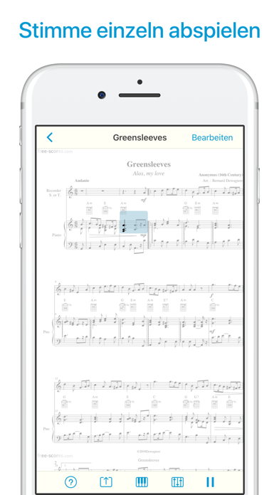 Musik Noten Scanner & Leser app screenshot 4 by David Zemsky - appdatabase.net