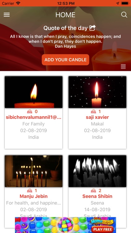 Light A Candle And Pray