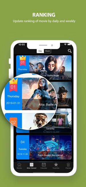 Movie Show Box Tv Planner On The App Store