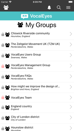 VocalEyes Community Organising(圖2)-速報App