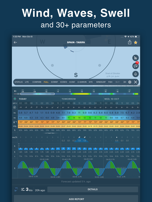 Windy Pro: marine weather app screenshot 2