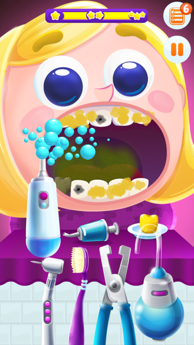 Teeth Games. Old Brush Dentist screenshot 3