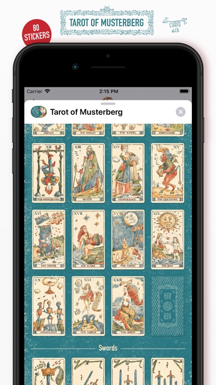 Tarot of Musterberg Stickers