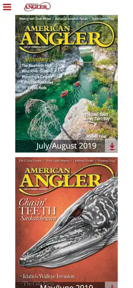 Game screenshot American Angler Magazine apk