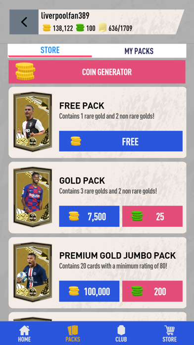 FUT 20 Draft & Packs by FUTGod screenshot 2