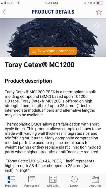 Toray Product Selector