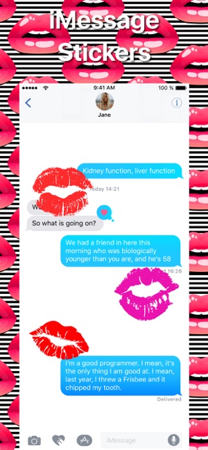 Lipstick Kiss Marks Stickers(圖3)-速報App