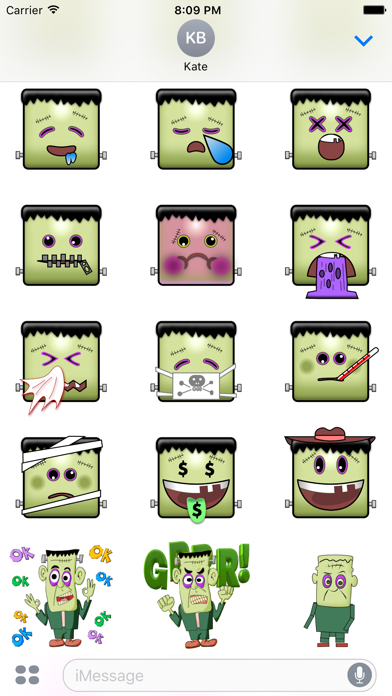 Screenshot #1 pour Fronkonsteen Stickers