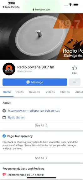 Game screenshot Radio Portena apk