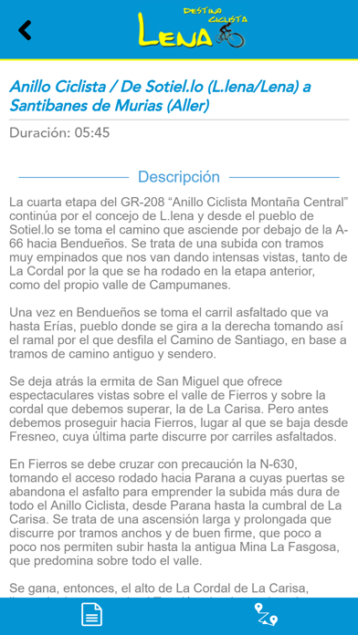 Screenshot #2 pour Lena Destino Cilcista