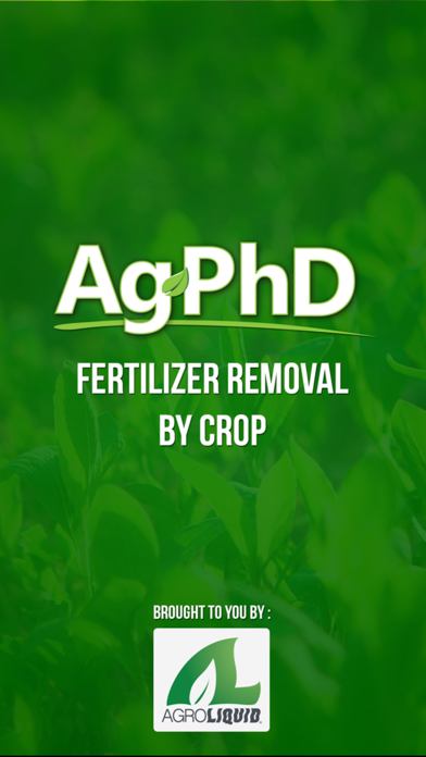 How to cancel & delete Fertilizer Removal by Crop from iphone & ipad 1