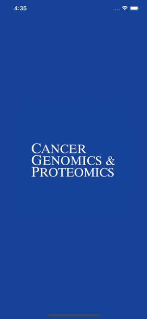 Cancer Genomics & Proteomics