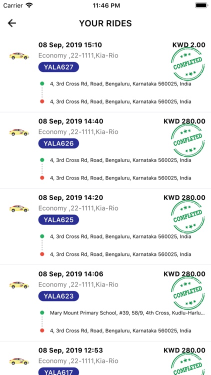 YalaGo – Taxi Booking App screenshot-4