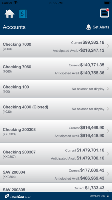 How to cancel & delete Level One Business Banking from iphone & ipad 4