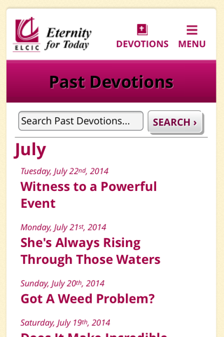 ELCIC Daily Devotions screenshot 3