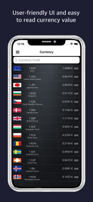 Currency Crypto - Live rate