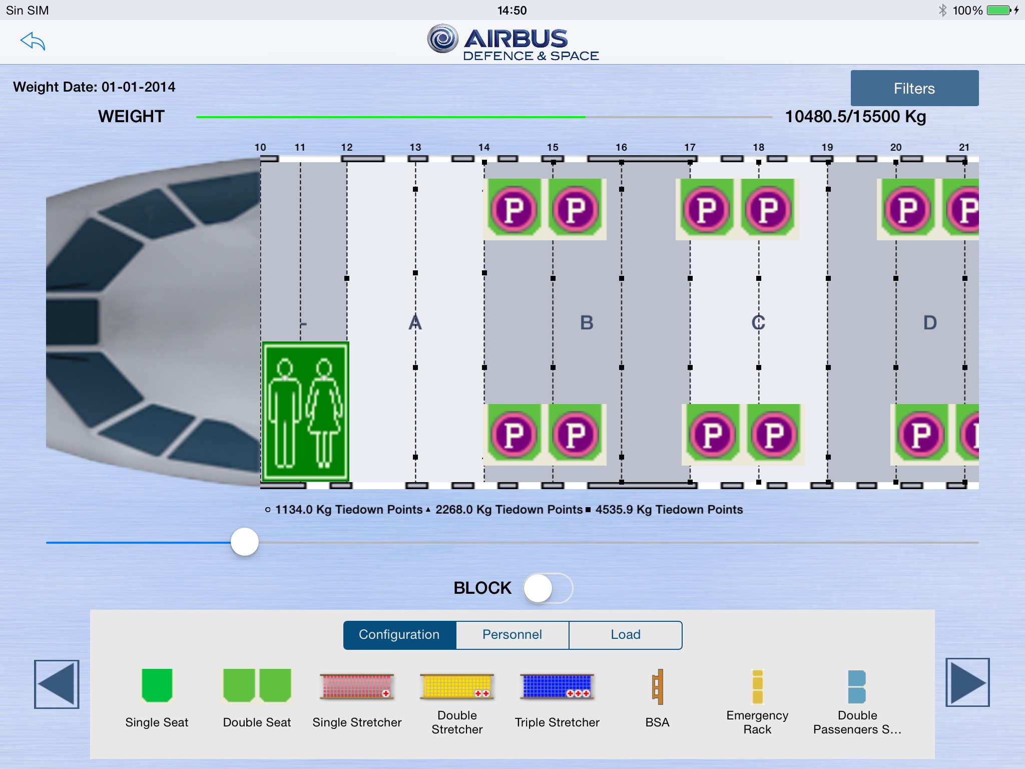 Airbus DS Weight & Balance screenshot 3