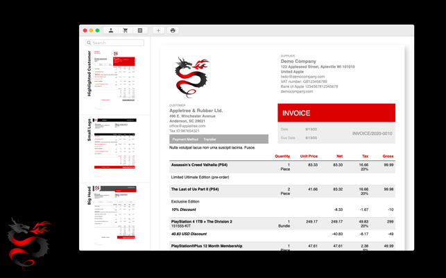 Dragon Invoice(圖4)-速報App