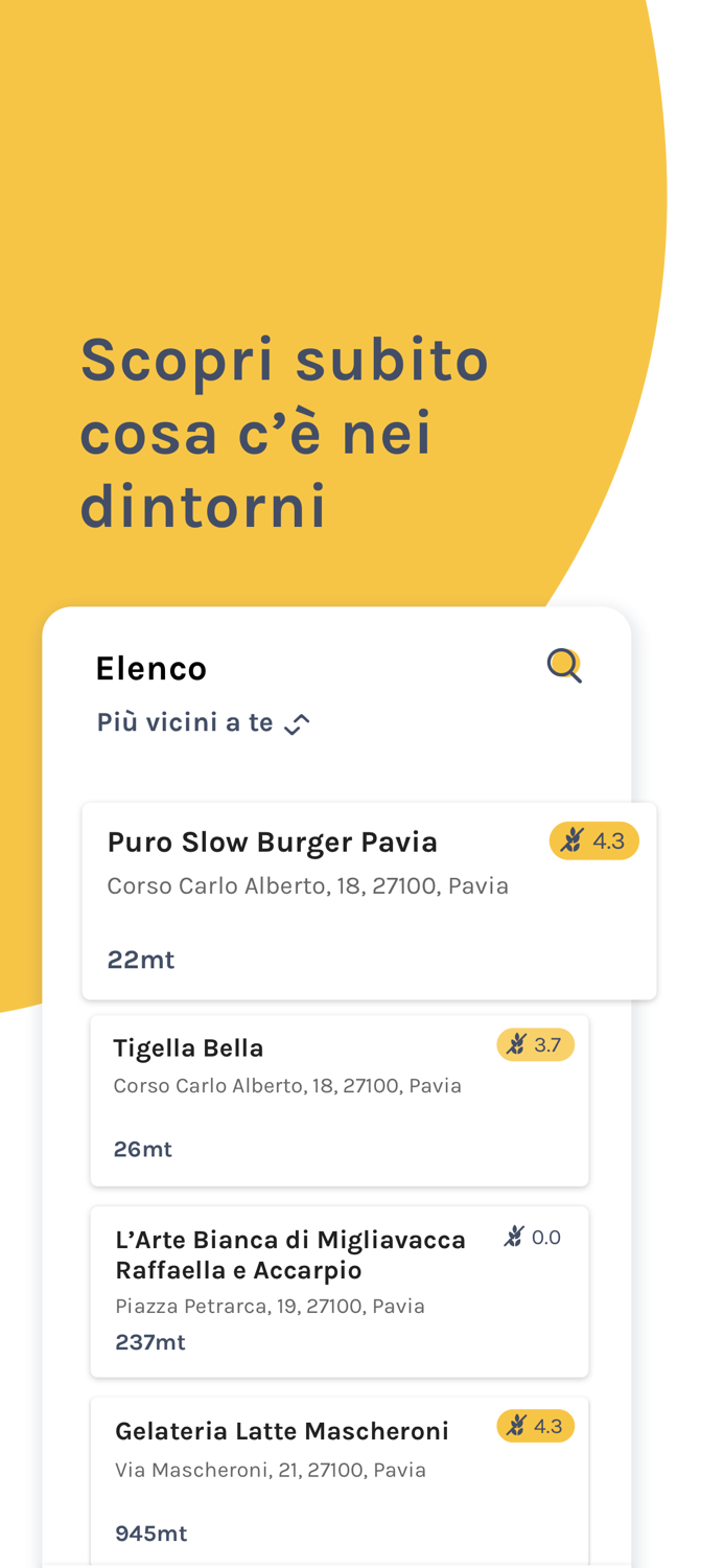 Gluto © Locali senza glutine