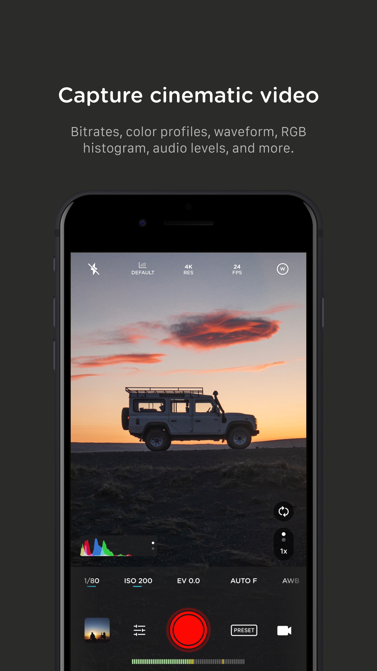Screenshot do app Pro Camera by Moment