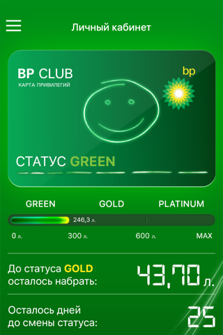 Bp club карта привилегий