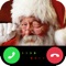 Ho Ho Hoo Santa is real and Get a Video call from Santa Claus and give happiness to your little children