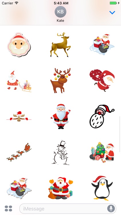 Happy Christmas Stickers screenshot-4