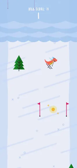 Game screenshot Ski Rex apk