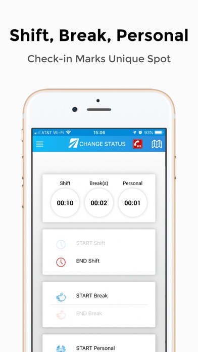 Fleetistics Time Clock+Mileage screenshot 4