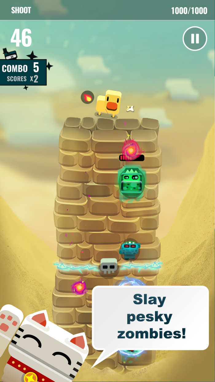 Ninja Dude vs Zombies 2