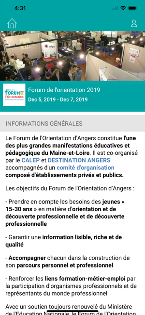 Forum de l’Orientation Angers(圖4)-速報App