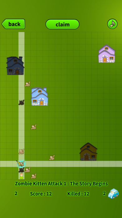 Zombie Kitten Attack screenshot 3