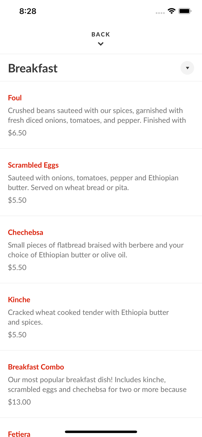 Desta Ethiopian To Go