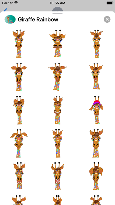 Giraffe Rainbow screenshot 2