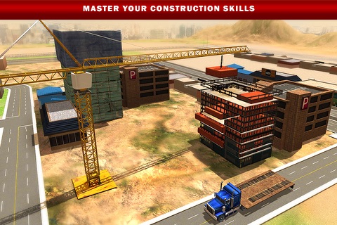 Construction Crane Digger Game screenshot 2