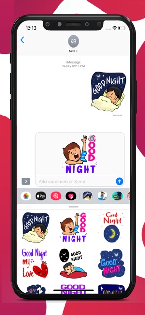 Good Night Sweet Stickers(圖2)-速報App