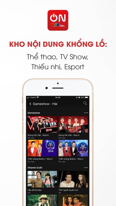 How to cancel & delete VTVcab ON - Trực tiếp bóng đá from iphone & ipad 1