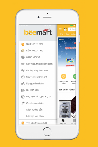 Beemart - Thế giới đồ làm bánh screenshot 2