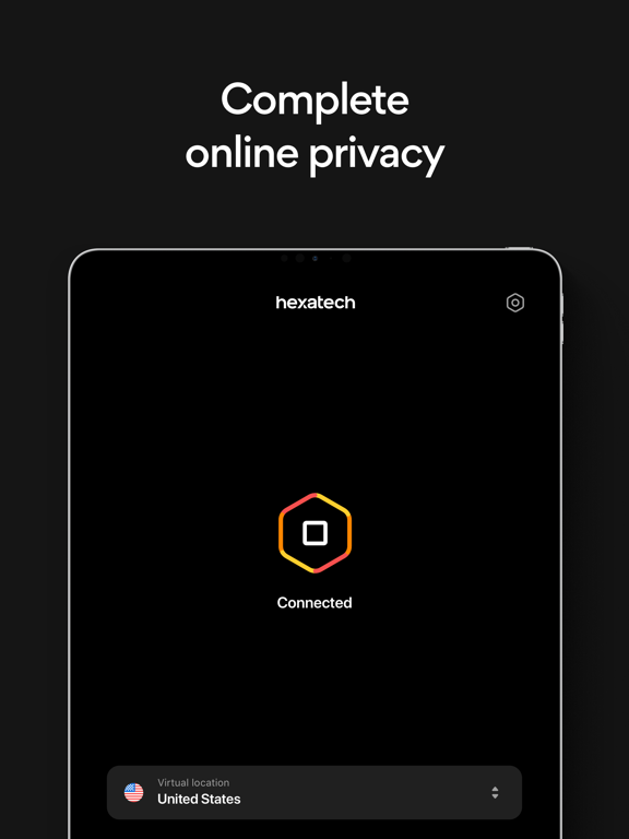 Hexatech: Unlimited VPN Proxy screenshot