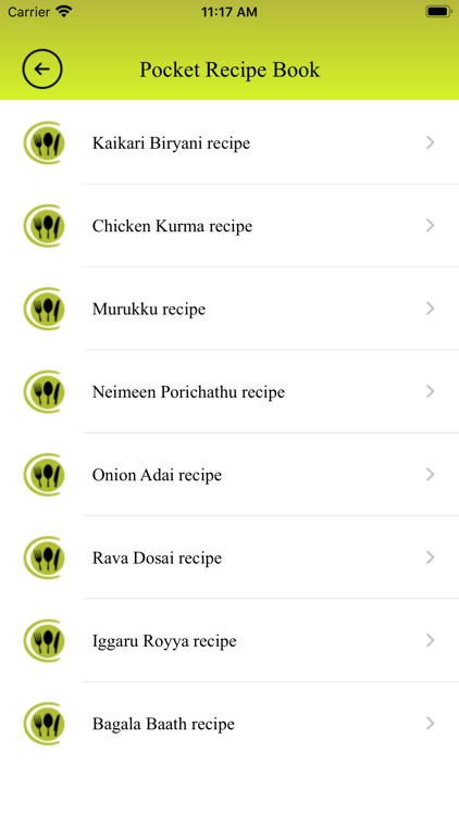 Pocket Indian Recipes guide