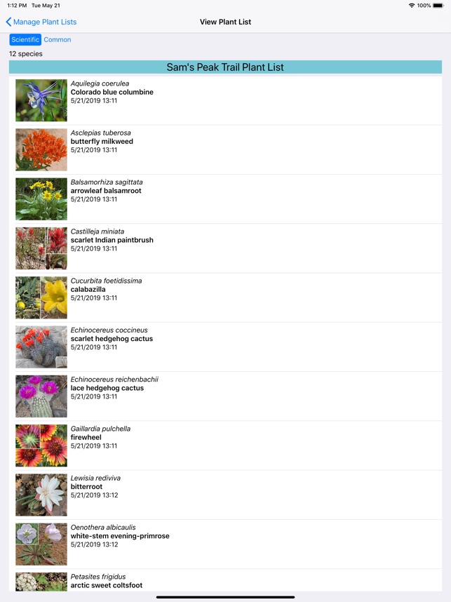 Colorado Wildflower Search on the App Store