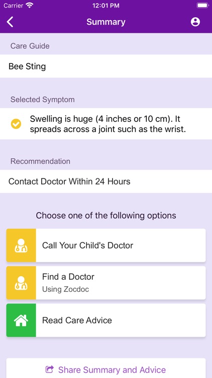 Pediatric SymptomMD screenshot-3