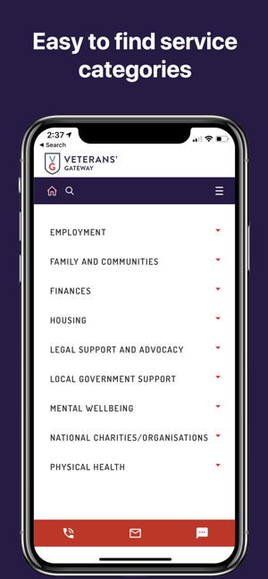 Veterans' Gateway Directory UK