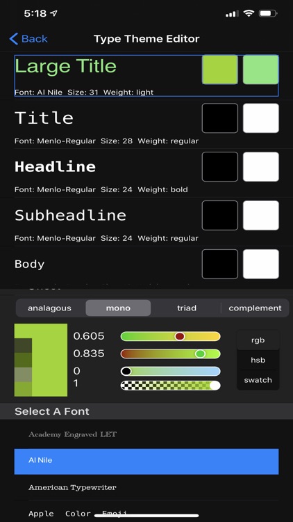 Kieran's Components