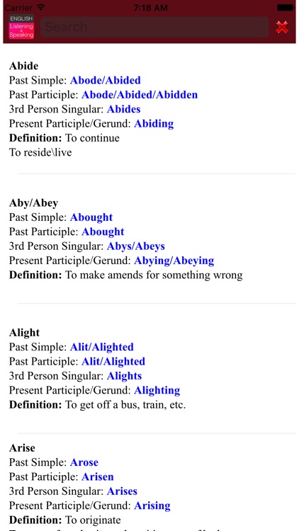 English Listening and Practice