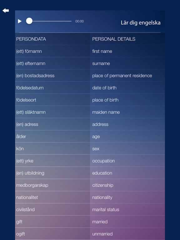 Lär Dig Engelska screenshot 4