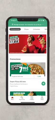 Imágen 4 Papa John's Pizza España iphone