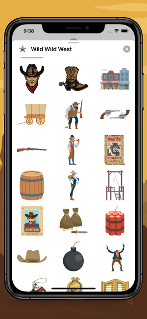 Wild Wild West Stickers(圖4)-速報App