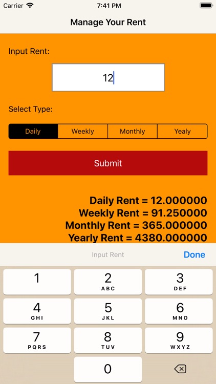 Manage Your Rent